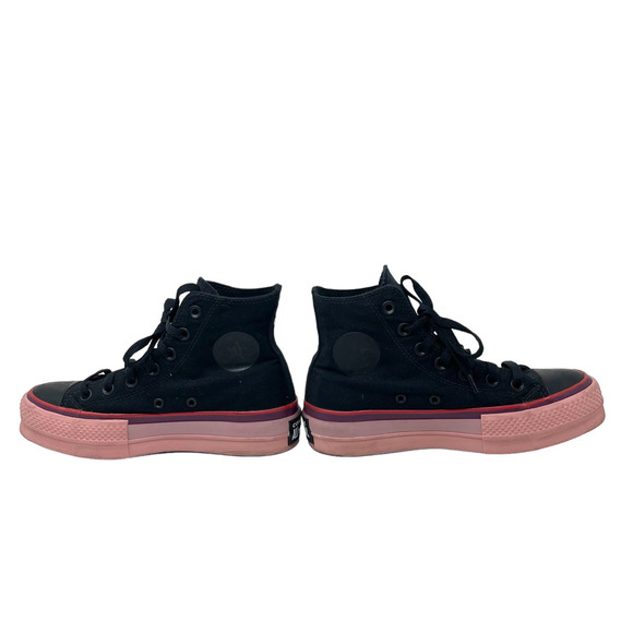 Converse x OPI All Star Platform High Top Edinburgher & Tatties Black & Pink 5.5 - Picture 8 of 10